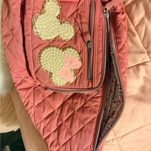 Vera Bradley Quilted Pink Crossbody Bag
